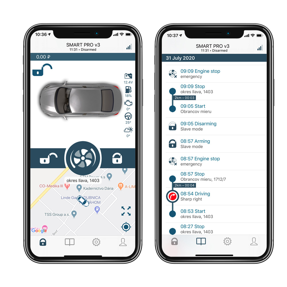 PANDORA SMART PRO V3 - AUTOALARM S DÁLKOVÝM STARTEM A MONTÁŽÍ