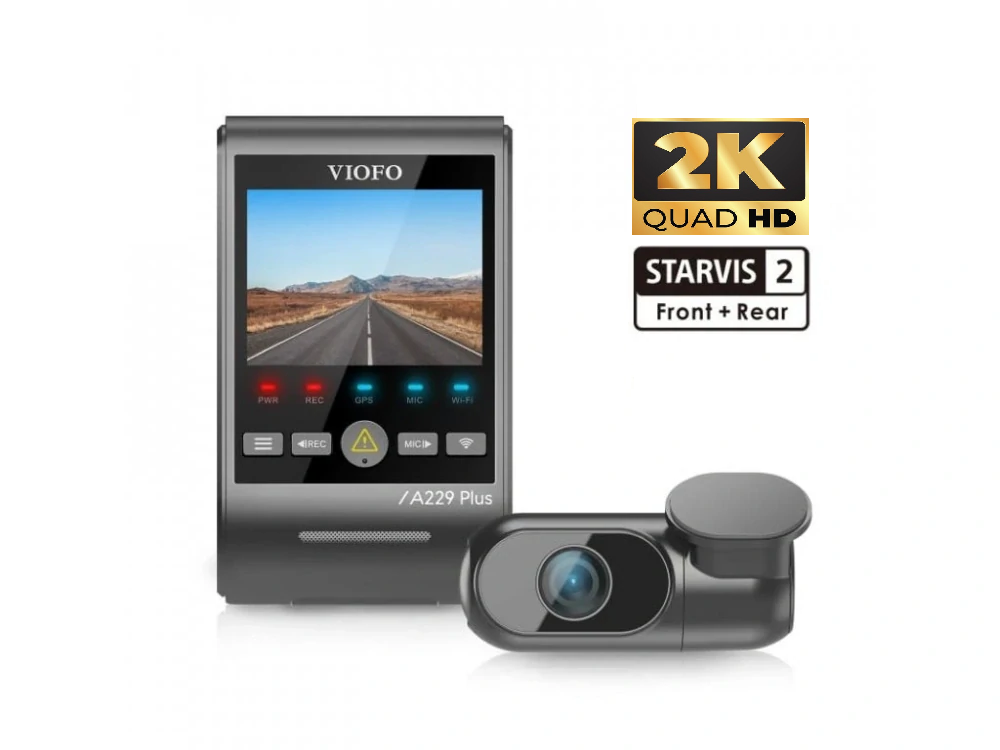 VIOFO A229 PLUS 2CH - Kamera do auta