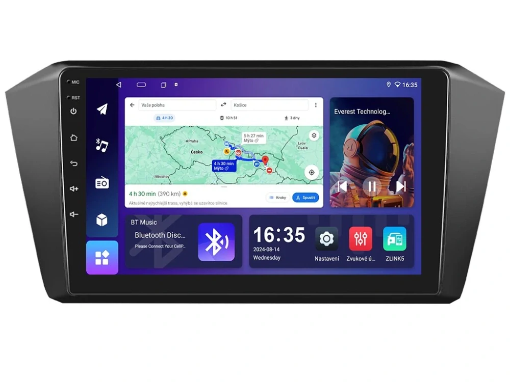 ISUDAR 2DIN AUTORÁDIO T68B-IEV62 ANDROID, VOLKSWAGEN PASSAT B8