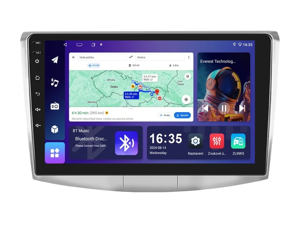 ISUDAR 2DIN AUTORÁDIO T68B-IEV20 ANDROID, VOLKSWAGEN PASSAT B6, B7, CC