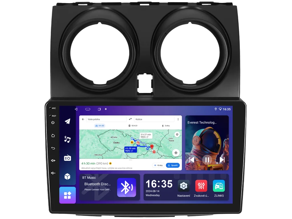 ISUDAR 2DIN AUTORÁDIO T68B-IEV83 ANDROID, NISSAN QASHQAI I