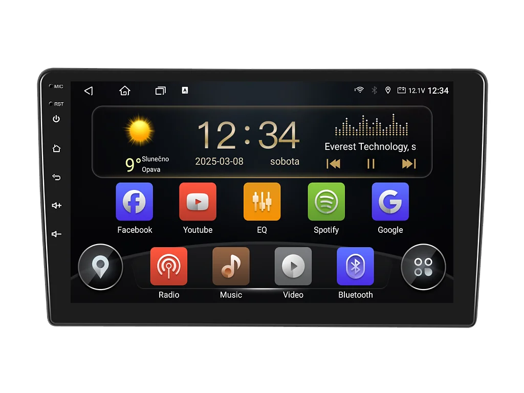 ISUDAR 2DIN AUTORÁDIO T72-IEV36 ANDROID, OPEL ASTRA / ANTARA / ZAFIRA
