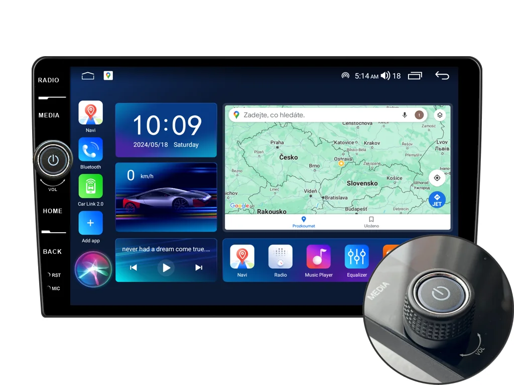 EVEREST 2DIN AUTORÁDIO EVE43 ANDROID, OPEL ASTRA / ANTARA / ZAFIRA