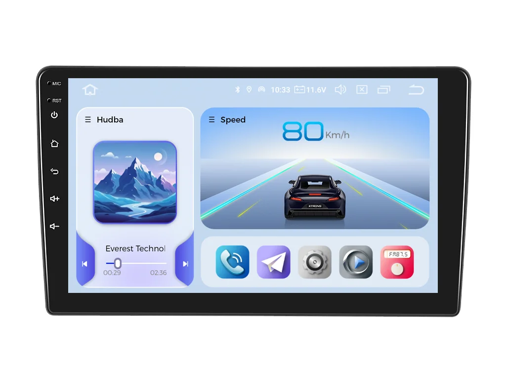 XTRONS 2DIN AUTORÁDIO IQP-XEV21 ANDROID, OPEL ASTRA / ANTARA / ZAFIRA