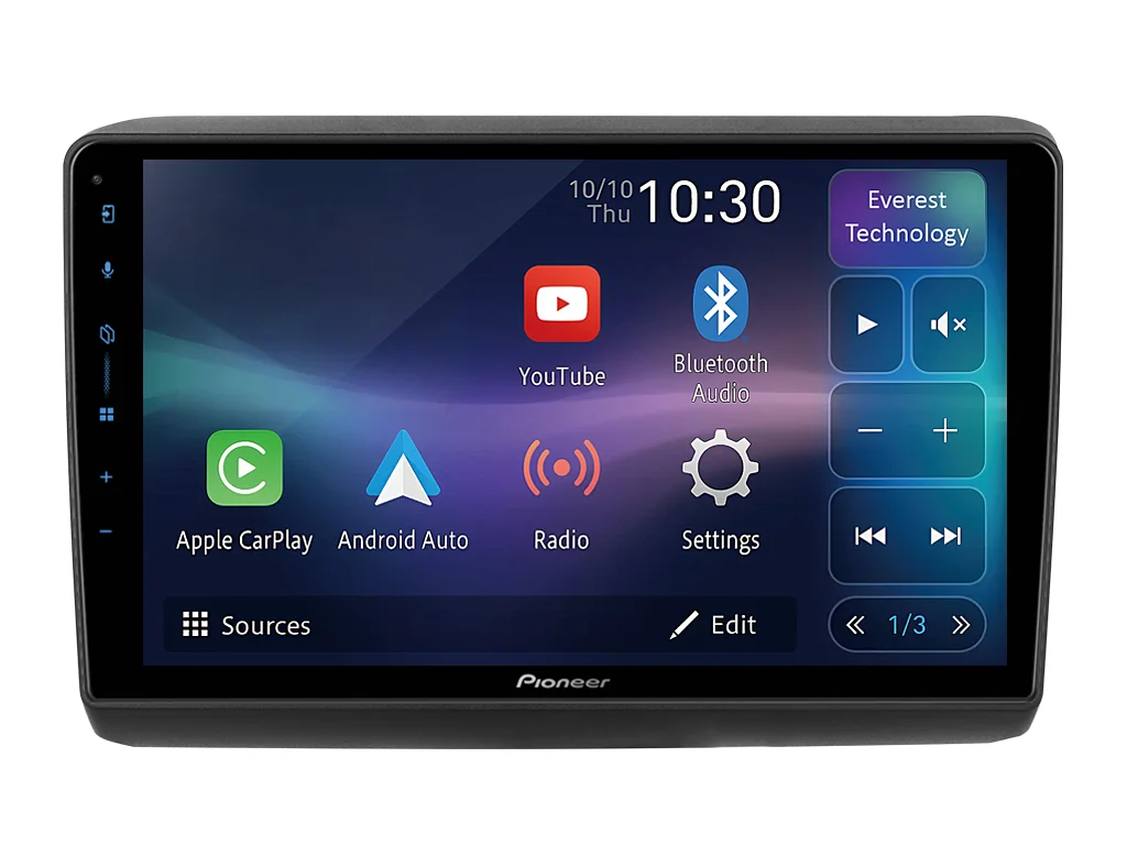PIONEER 2DIN AUTORÁDIO SPH-PF97BT, FIAT DUCATO / PEUGEOT BOXER II / CITROEN JUMPER II