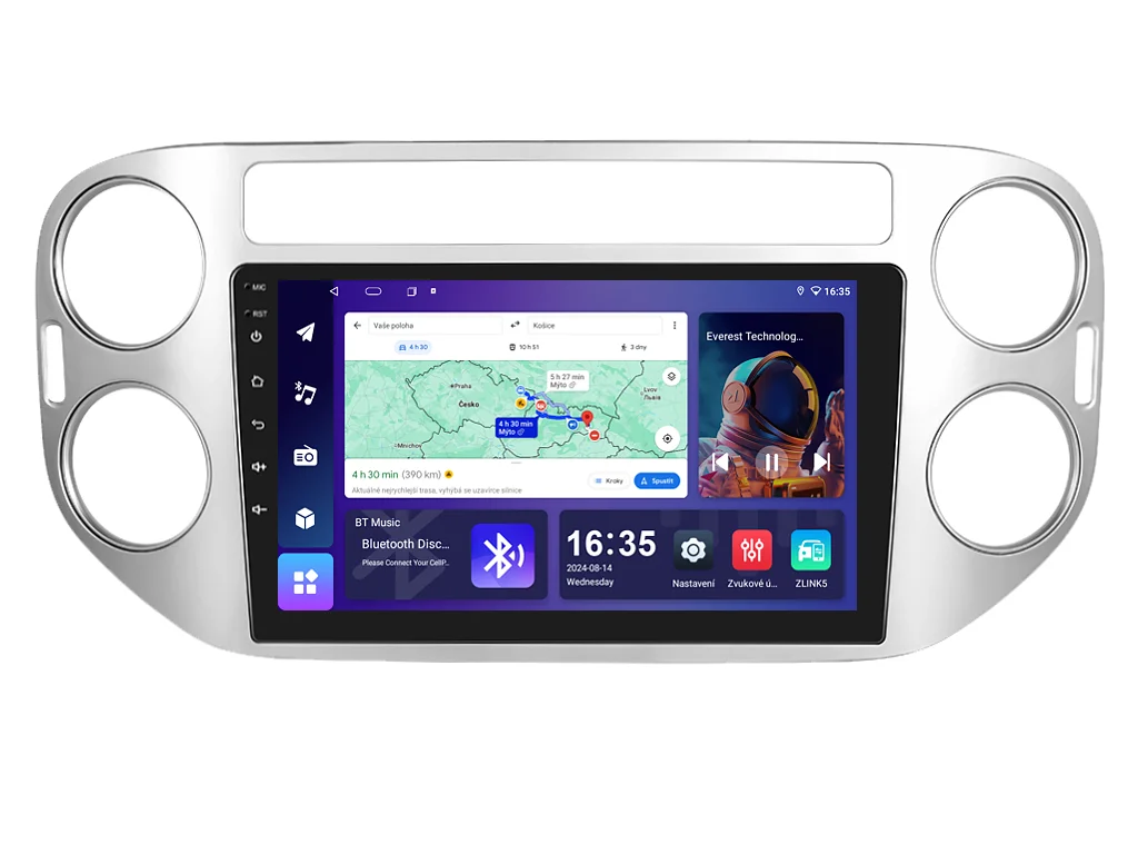 ISUDAR 2DIN AUTORÁDIO T68B-IEV17 ANDROID, VOLKSWAGEN TIGUAN