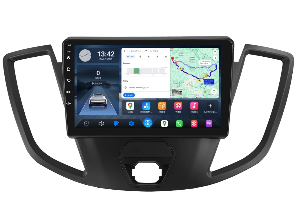 ISUDAR 2DIN AUTORÁDIO Q74X-IEV213 ANDROID, FORD TRANSIT VIII