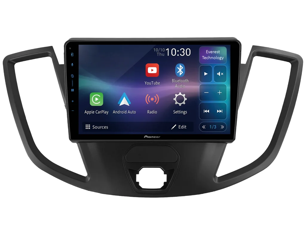 PIONEER 2DIN AUTORÁDIO SPH-PF97BT, FORD TRANSIT VIII