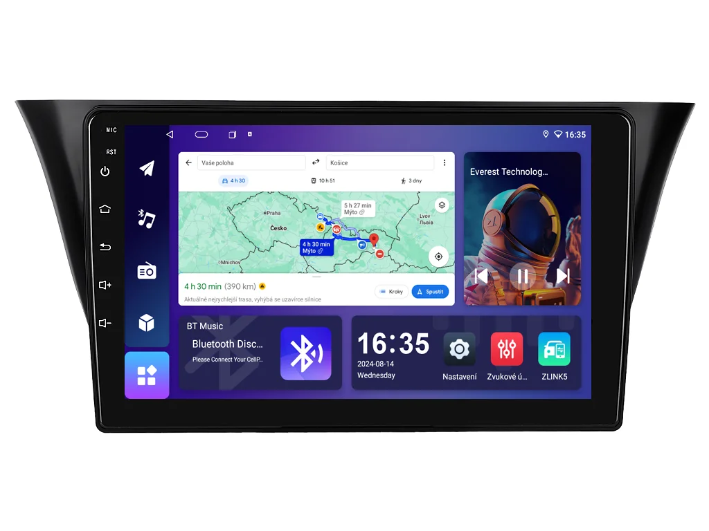 ISUDAR 2DIN AUTORÁDIO T68B-IEV71 ANDROID, IVECO DAILY
