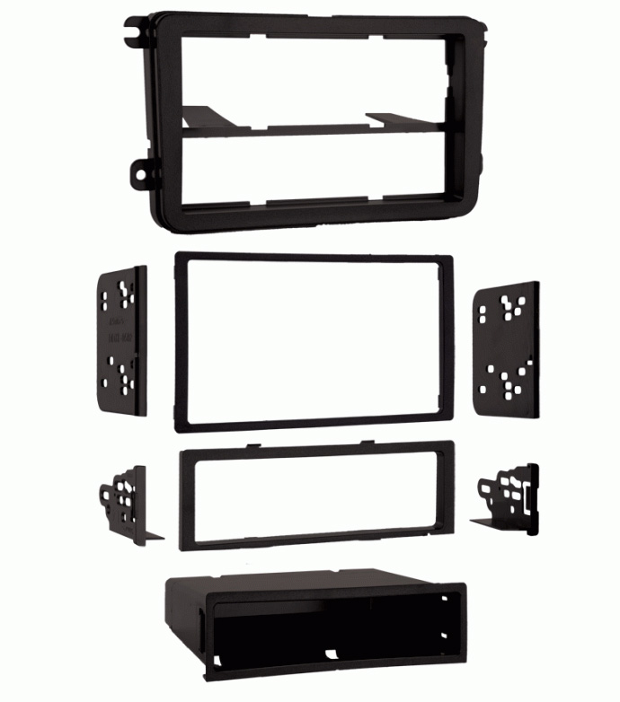 METRA 2DIN/1DIN VOLKSWAGEN, ŠKODA MULTIKIT 2006-