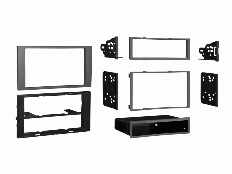 METRA 2DIN/1DIN REDUKCE PRO FORD C-MAX, S-MAX, FOCUS 05-2011, FIESTA 06-, FUSION 06-, GALAXY 06-, TRANSIT