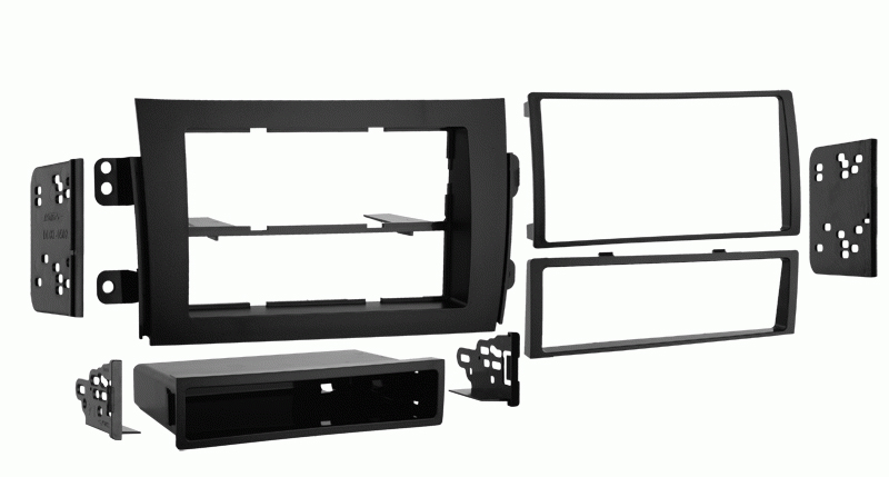 METRA 2DIN/1DIN REDUKCE PRO FIAT SEDICI 06/2006-, SUZUKI SX4 07/2006-13