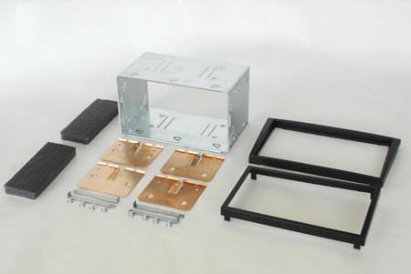 2DIN REDUKCE PRO OPEL AGILA, CORSA, OMEGA, VECTRA, VIVARO, COMBO ČERNÁ