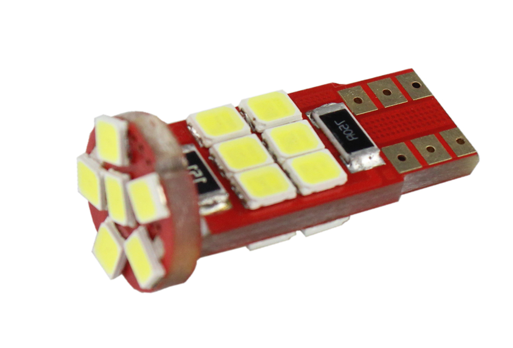 LED T10 BÍLÁ, 12V, 18LED/2835SMD 2 KS