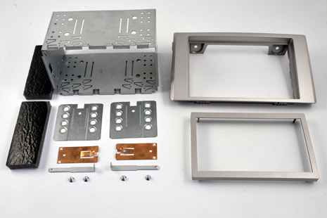 2DIN REDUKCE PRO IVECO DAILY 09-2011 STŘÍBRNÝ