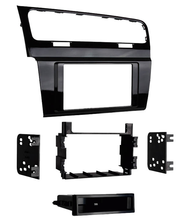 METRA 2DIN/1DIN REDUKCE PRO VW GOLF 7