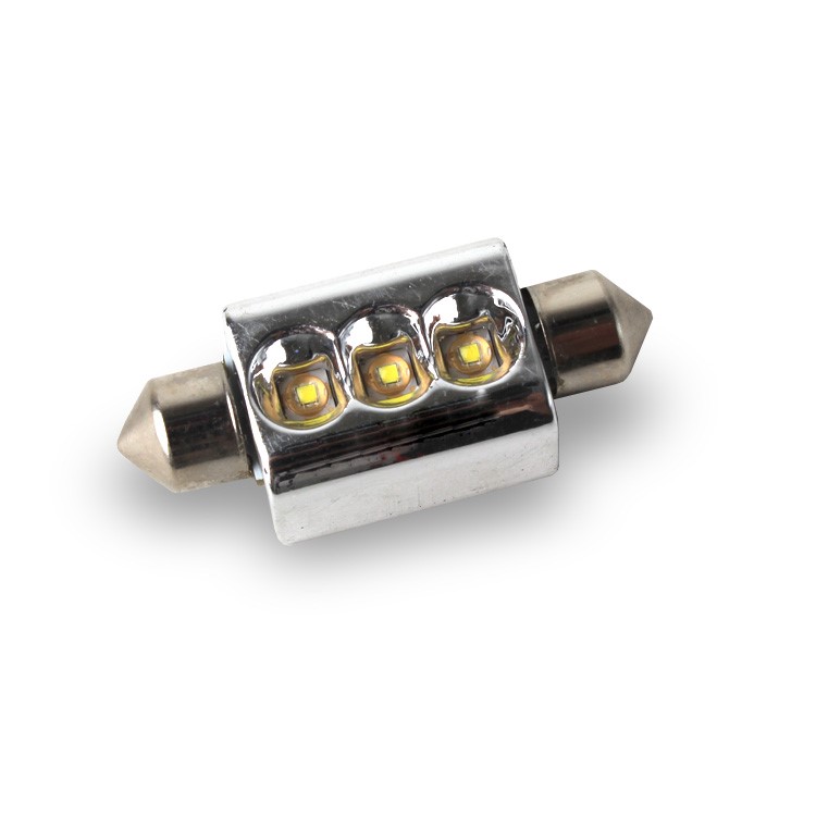 LED ŽÁROVKA SUFIT, 39mm, 400lm, CANBUS, BÍLÁ, 39SUFIT 3-400 2 KS