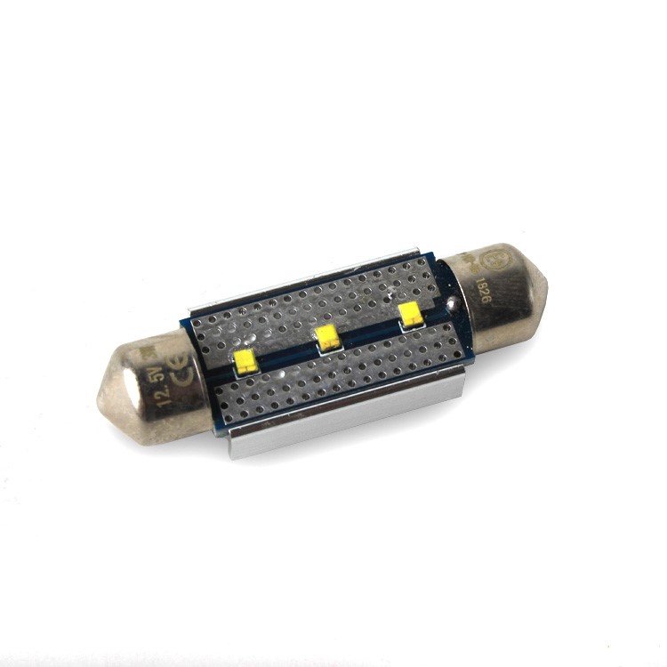 LED ŽÁROVKA SUFIT, 42mm, 450lm, CANBUS, BÍLÁ, 42SUFIT 3-450 2 KS