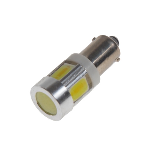 COB LED BA9S bílá 12-24V 5W 2 KS