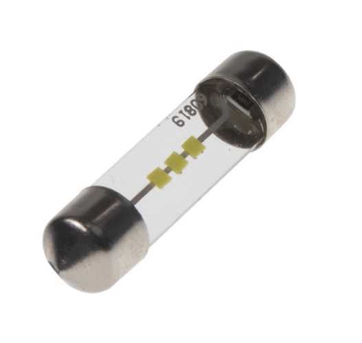 LED SUFIT (36mm) bílá, 12V, CSP 2 KS