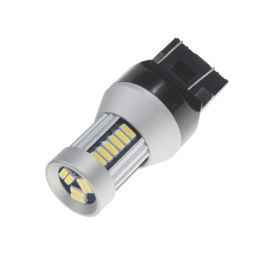 LED T20 (7443) bílá, 12-24V, 30LED/4014SMD - DVOUVLÁKNO 2 KS