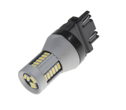 LED T20 (3157) bílá, 12-24V, 30LED/4014SMD 2 KS