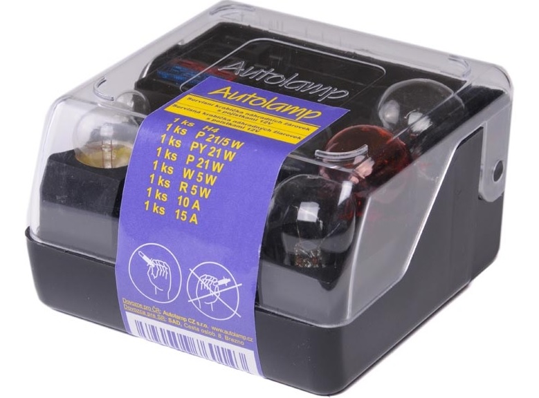 AUTOLAMP KRABIČKA UNIVERZÁLNÍ H4 12V