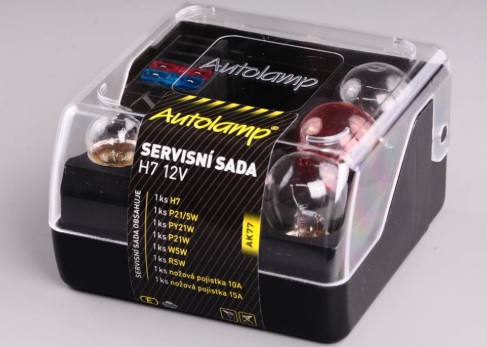 AUTOLAMP KRABIČKA UNIVERZÁLNÍ H7 12V