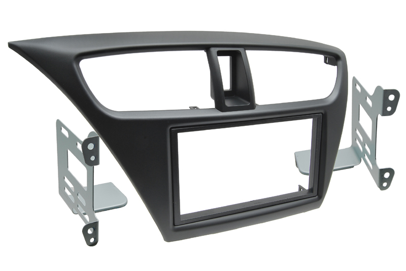 RÁMEČEK AUTORÁDIA HONDA CIVIC IX 2012-, CIVIC TOURER 2014- 2DIN ČERNÝ