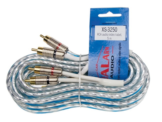 RCA AUDIO/VIDEO KABEL HI-END LINE, 5M