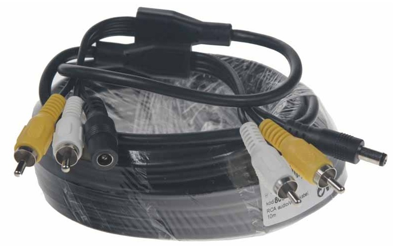 RCA AUDIO/VIDEO KABEL, 15M