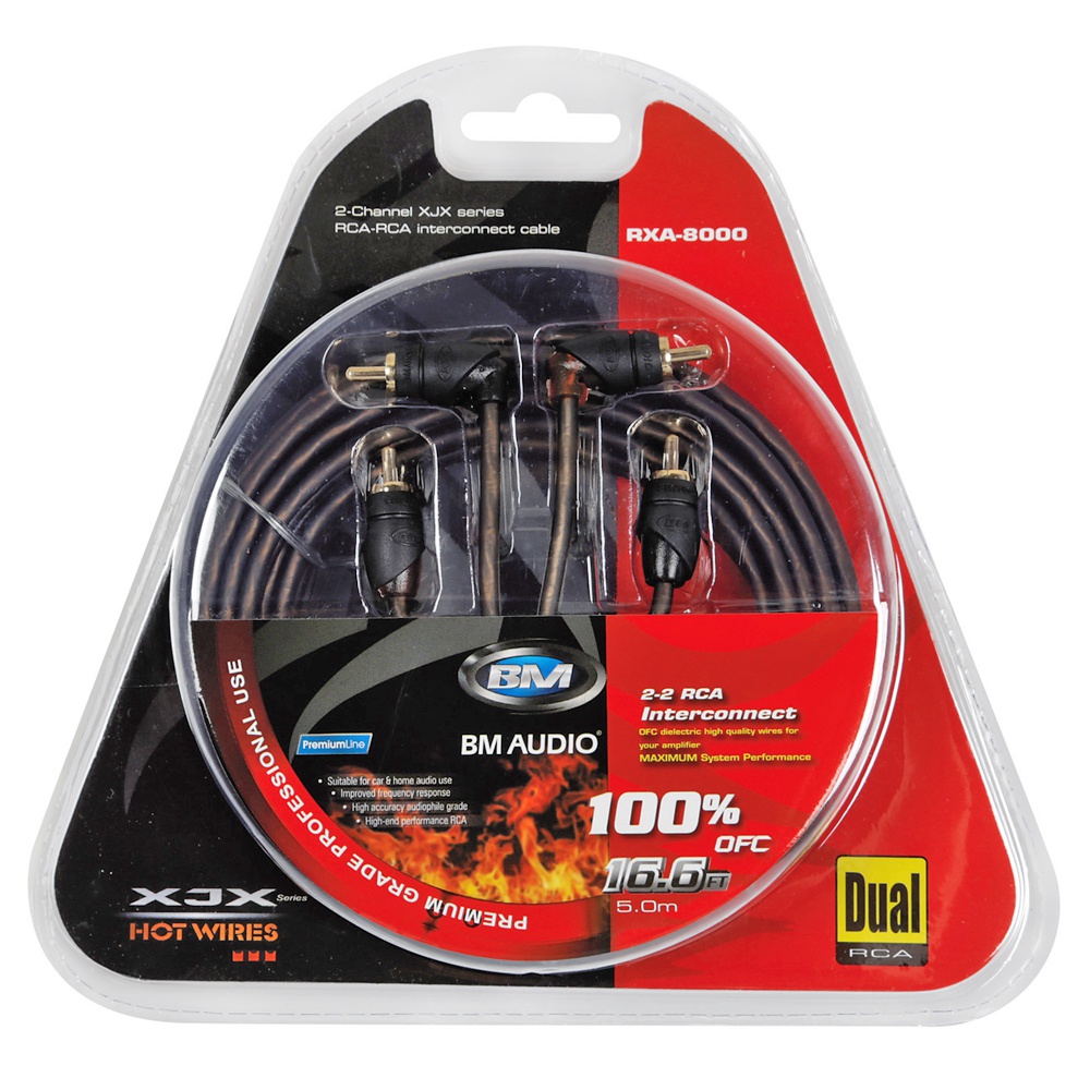 SIGNÁLOVÝ RCA KABEL 5M RXA-8000 BOSCHMANN
