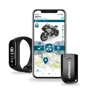 Pandora SMART MOTOv3 PLUS GSM/GPS MOTO ALARM S MONTÁŽÍ