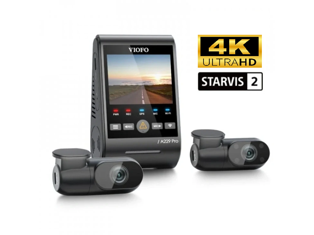 VIOFO A229 Pro 3CH - Kamera do auta