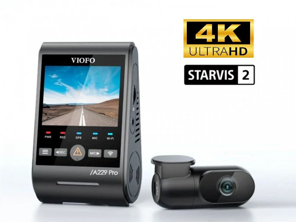 VIOFO A229 PRO 2CH - Kamera do auta