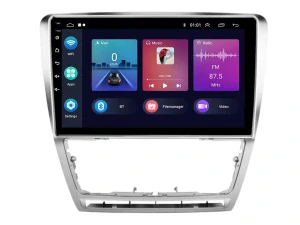 PODFO 2DIN AUTORÁDIO PEV01 ANDROID, ŠKODA OCTAVIA II