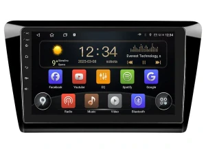 ISUDAR 2DIN AUTORÁDIO T72-IEV116 ANDROID, ŠKODA RAPID