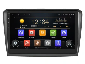 ISUDAR 2DIN AUTORÁDIO T72-IEV03 ANDROID, ŠKODA SUPERB II