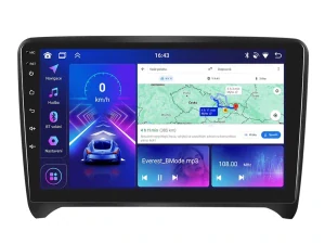 BMODE 2DIN AUTORÁDIO BEV23 ANDROID, AUDI TT