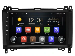 ISUDAR 2DIN AUTORÁDIO T72-IEV76 ANDROID, MERCEDES-BENZ A / B / V / VIANO / VITO / SPRINTER / VW CRAFTER