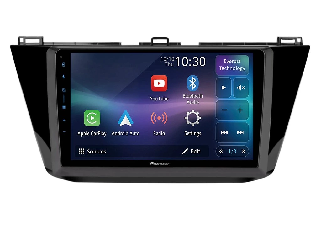 PIONEER 2DIN AUTORÁDIO SPH-PF97BT, VOLKSWAGEN TIGUAN II