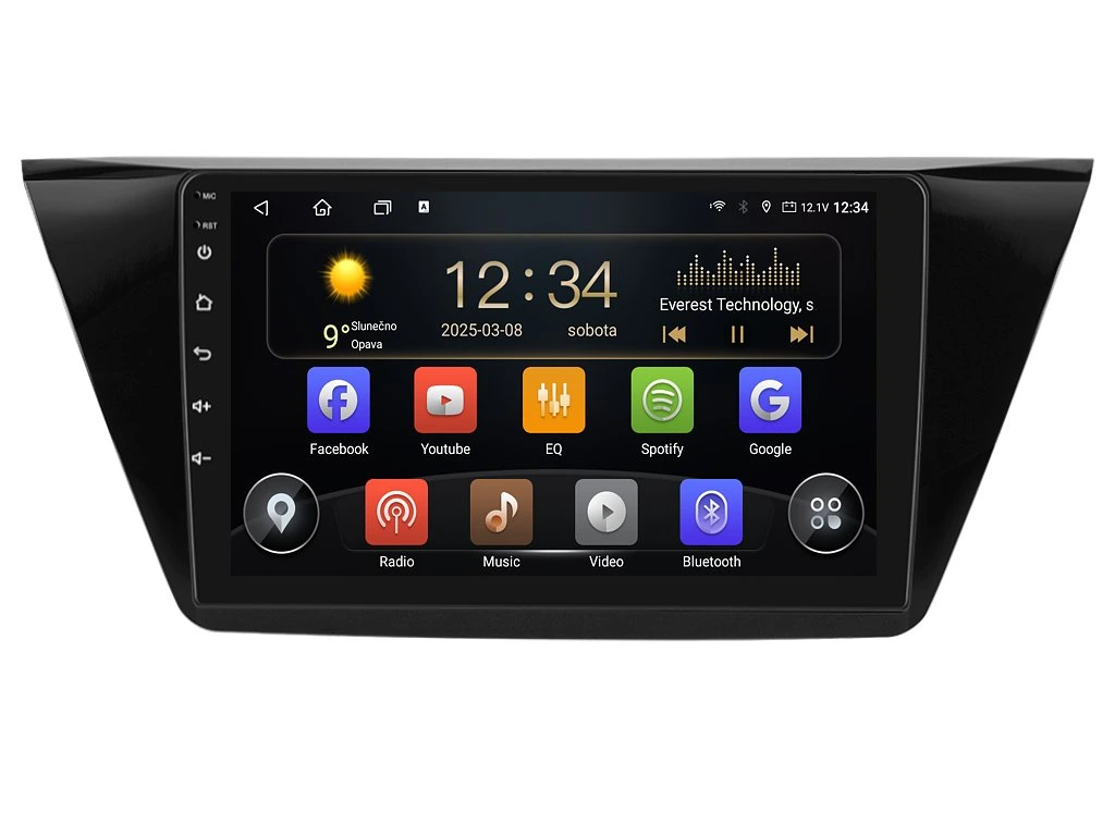 ISUDAR 2DIN AUTORÁDIO T72-IEV62 ANDROID, VOLKSWAGEN TOURAN II