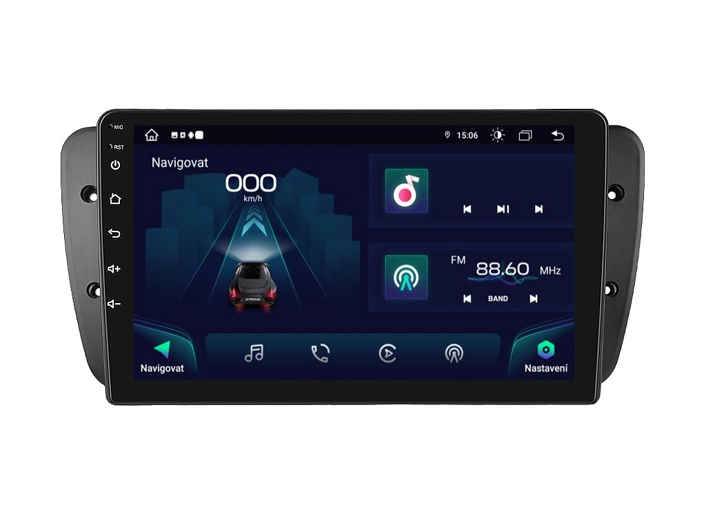 XTRONS 2DIN AUTORÁDIO IAP12-XEV15 ANDROID, SEAT IBIZA