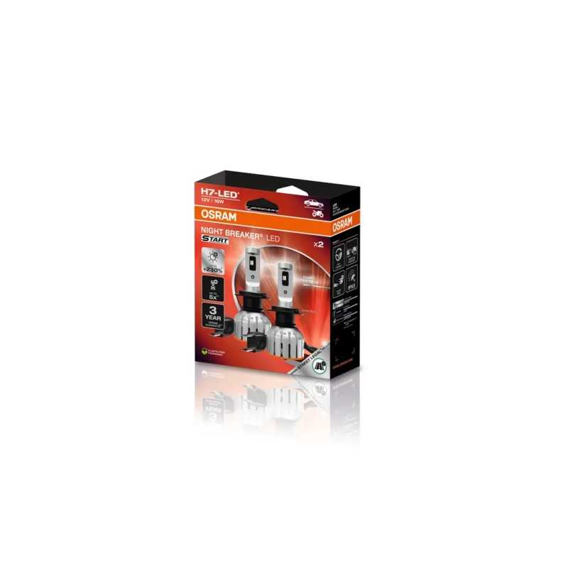 OSRAM LED H7 12V 16W SET 2KS N.B. START
