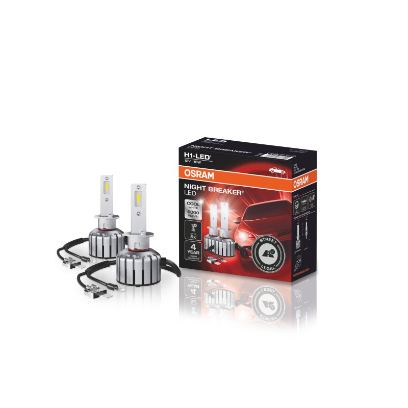 OSRAM LED H1 12V 16W NIGHT BREAKER SET 2ks