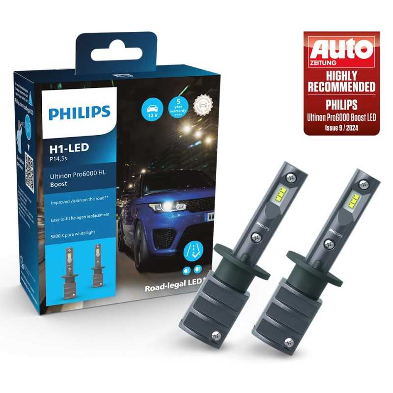 PHILIPS LED H1 ULTINON PRO6000 HL BOOST 2KS