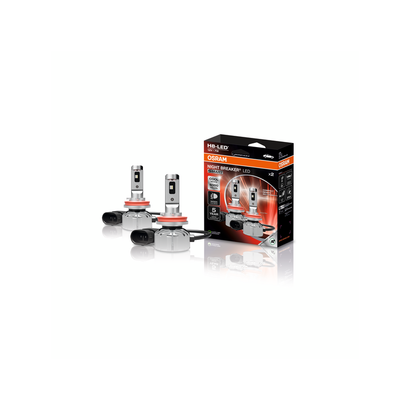 OSRAM LED H8 12V 7W SET 2 KS SMART
