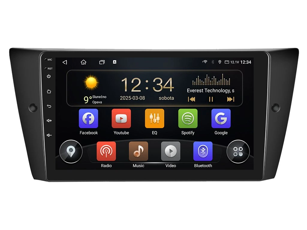 ISUDAR 2DIN AUTORÁDIO T72-IEV16 ANDROID, BMW E90 / E91 / E92 / E93