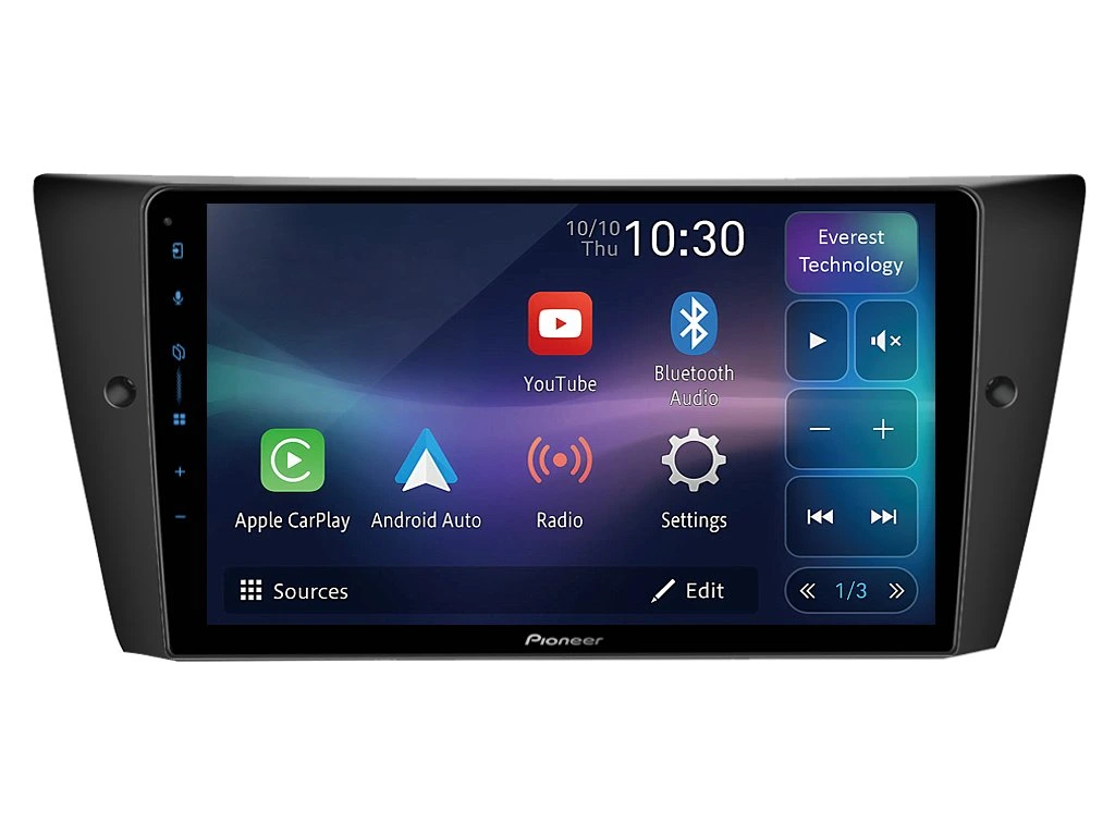PIONEER 2DIN AUTORÁDIO SPH-PF97BT, BMW E90 / E91 / E92 / E93