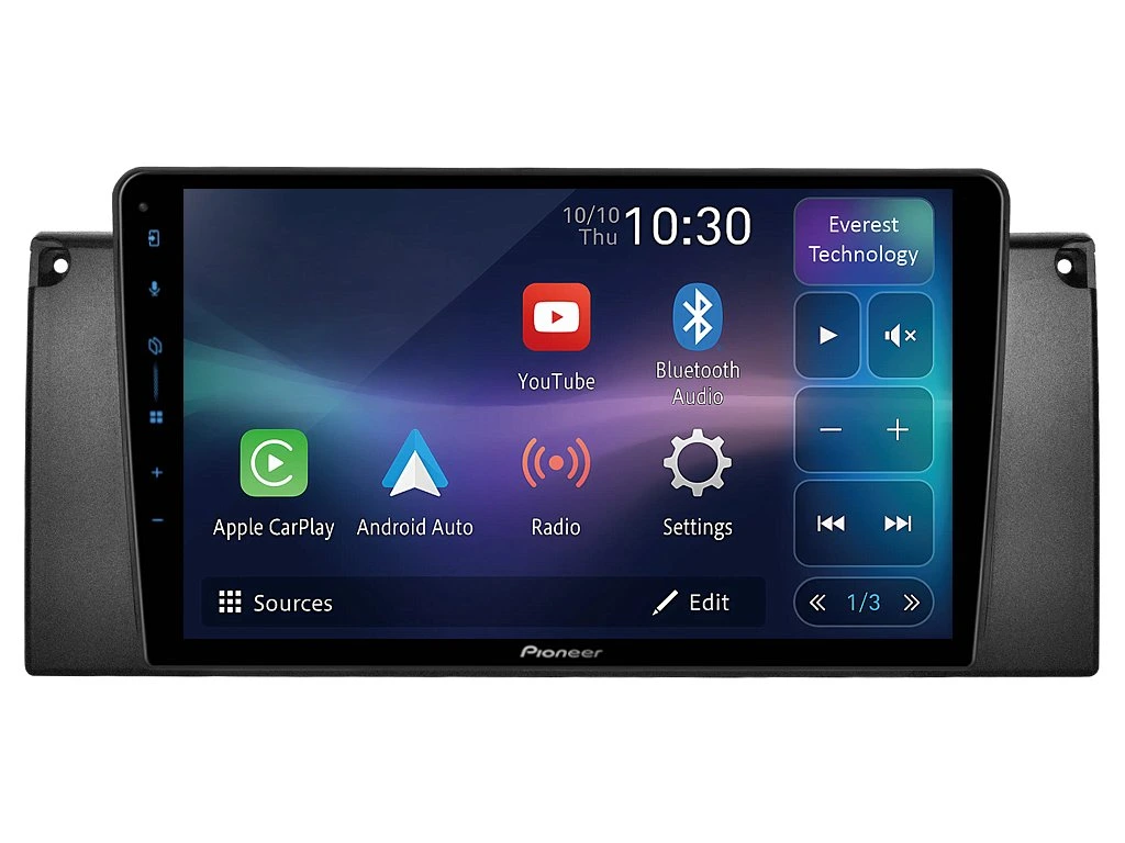 PIONEER 2DIN AUTORÁDIO SPH-PF97BT, BMW E39 / X5 E53